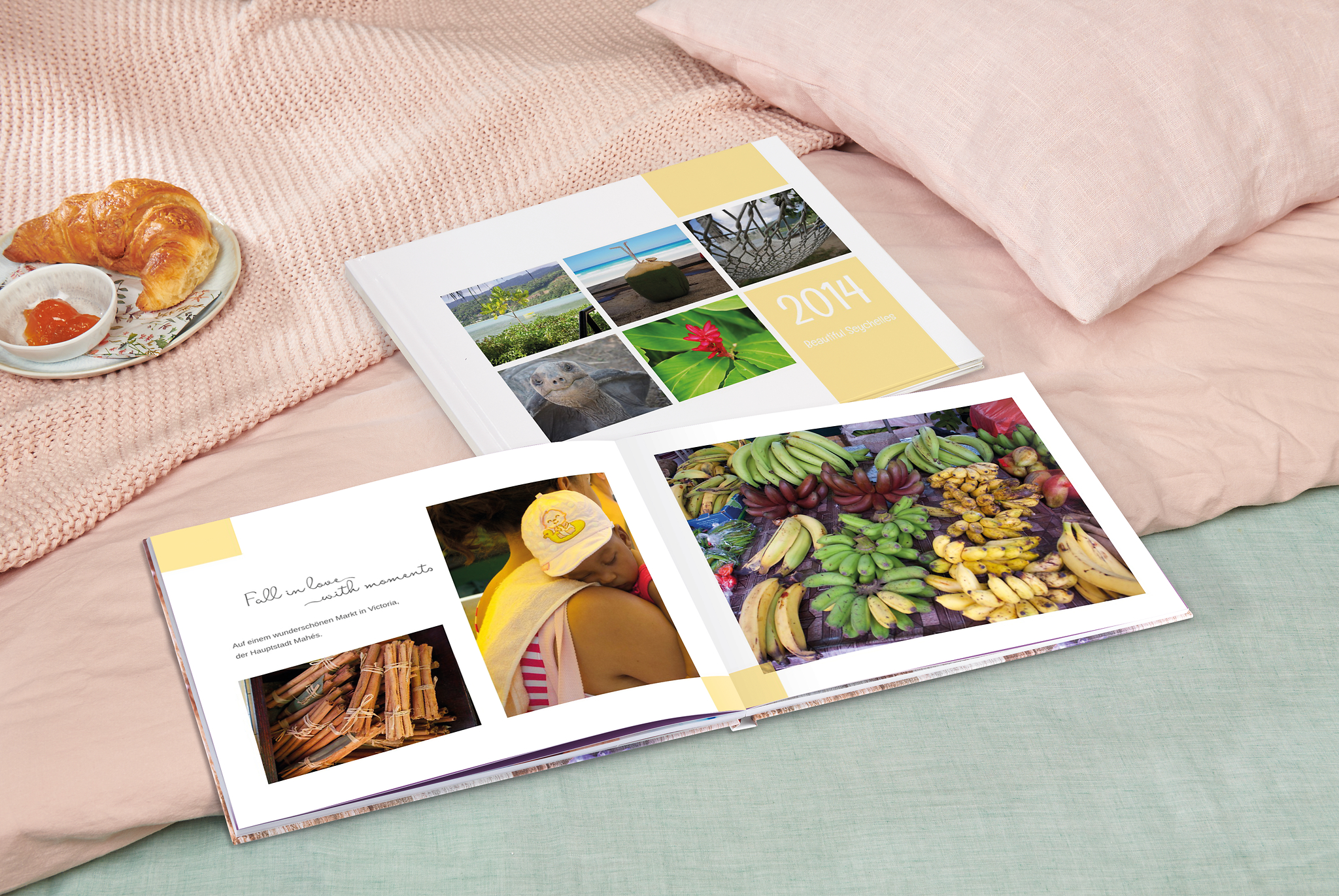 Pixum Fotobuch Kundenbeispiel von den Seychellen