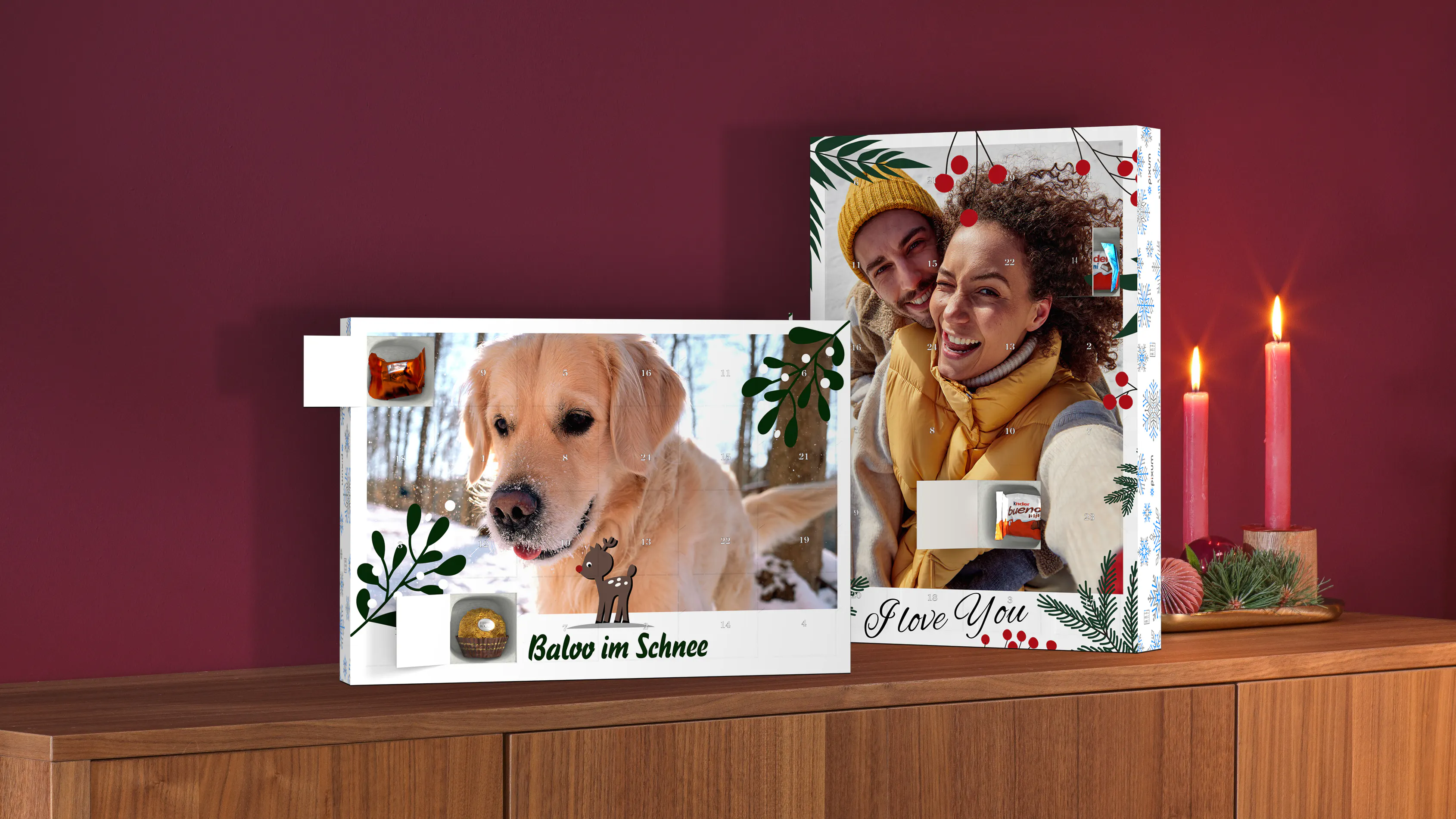 Deisgn fotojulekalender med citat
