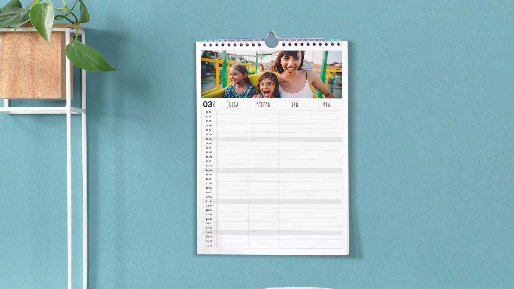 Familienkalender Ambiente