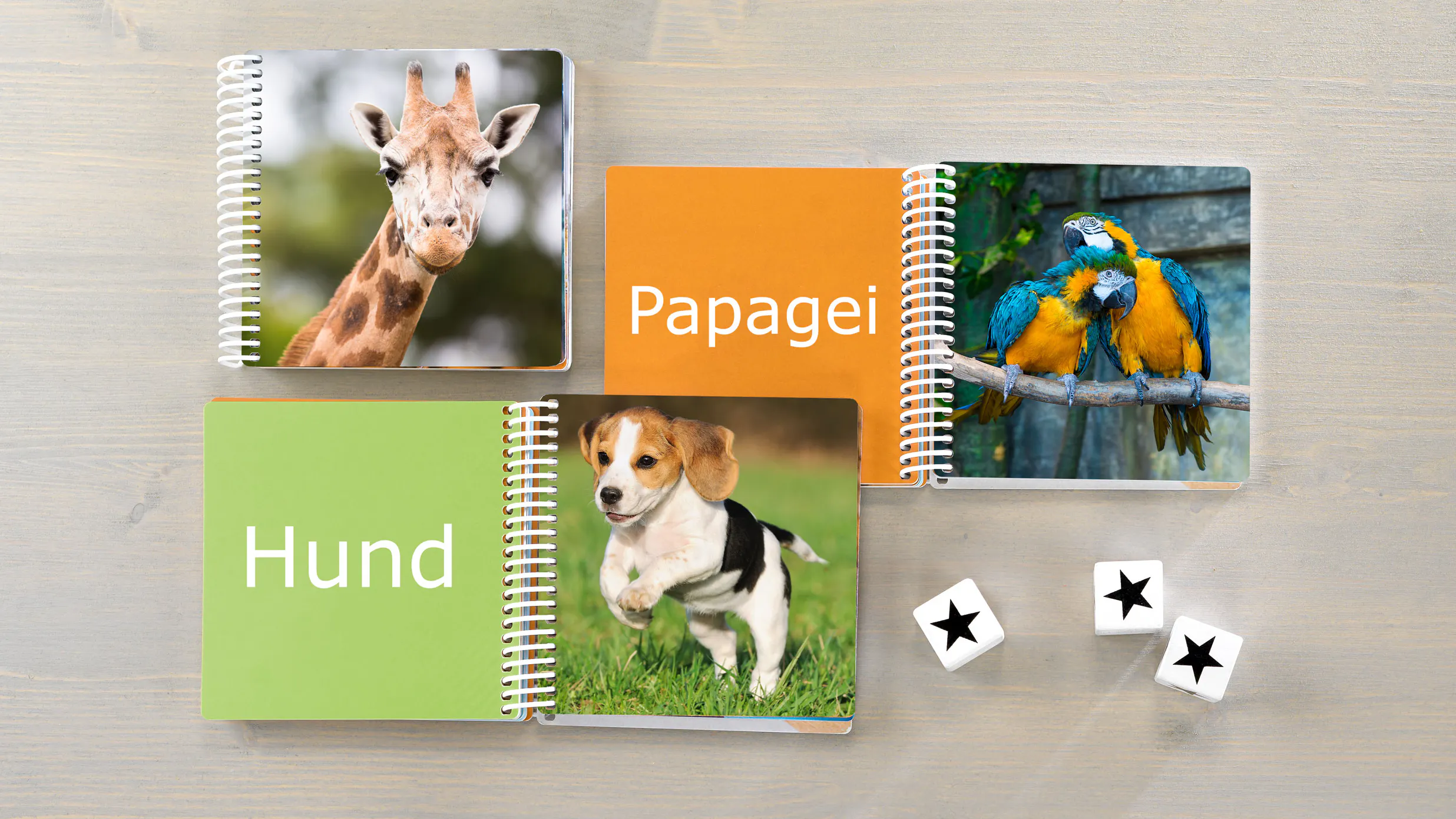 Fotobuch Baby Tiere Ambiente
