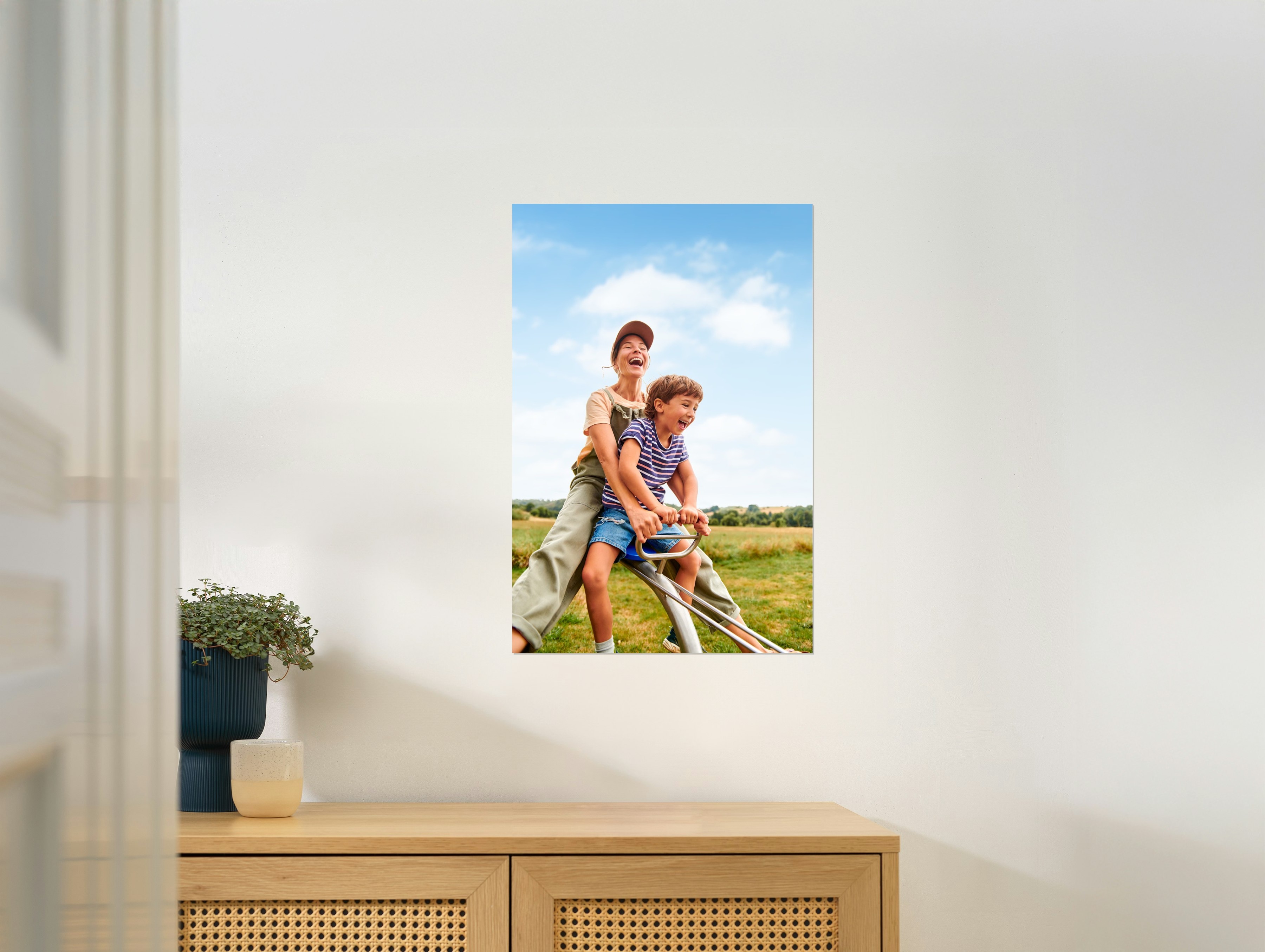 Deine Fotos als Poster an die Wand bringen