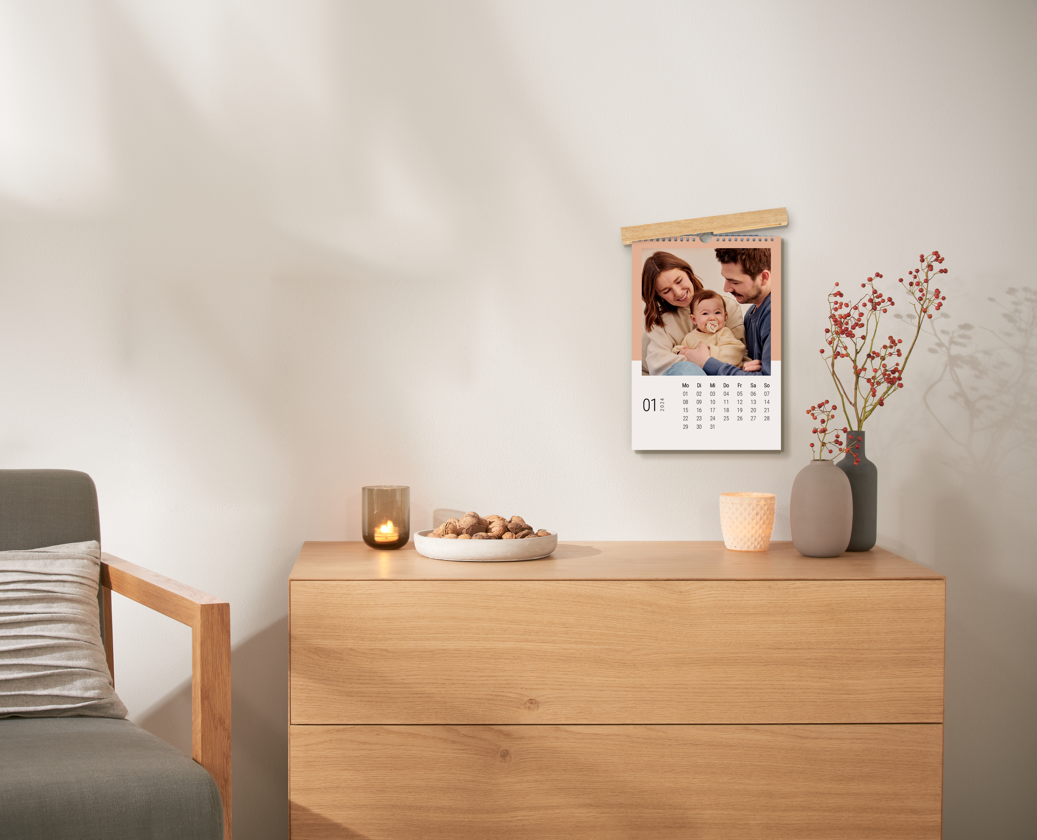 Pixum Wandkalender A4 gestalten