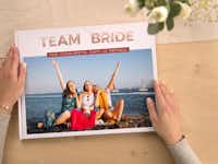 Photo book with highlight Cover of a photo book