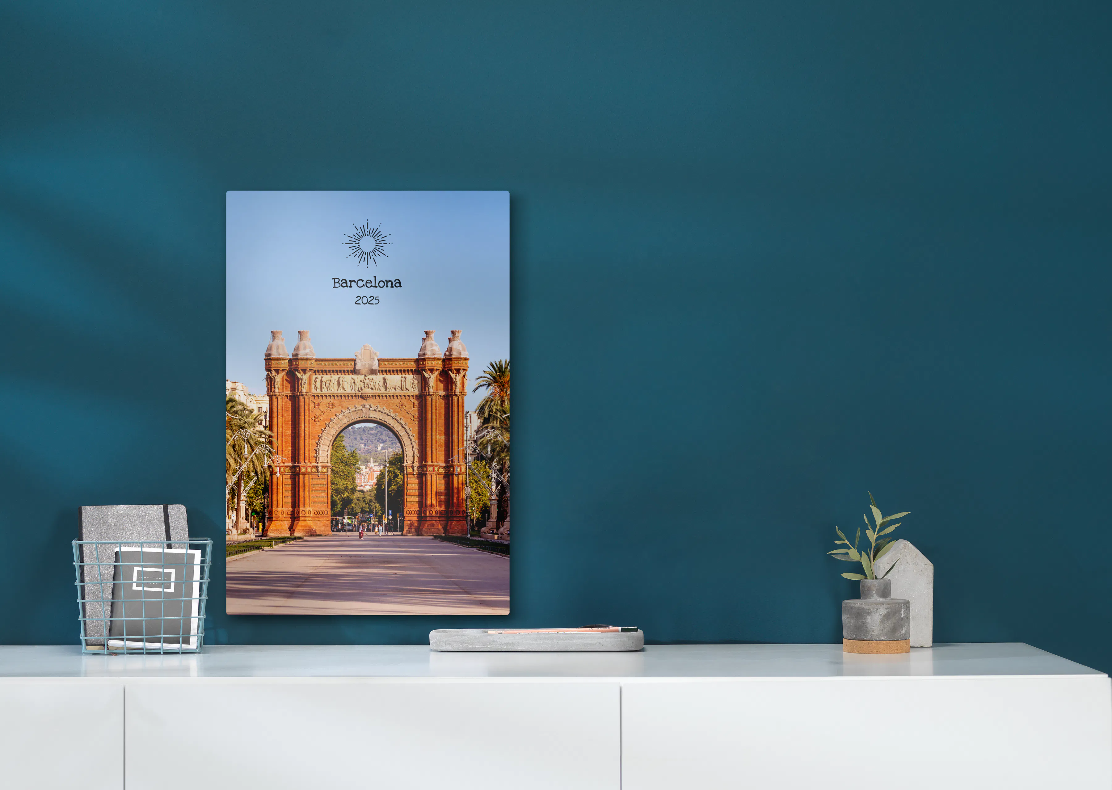 Forex Wandbild mit einem Motiv von Barcelona Forex Wandbild mit einem Motiv von Barcelona