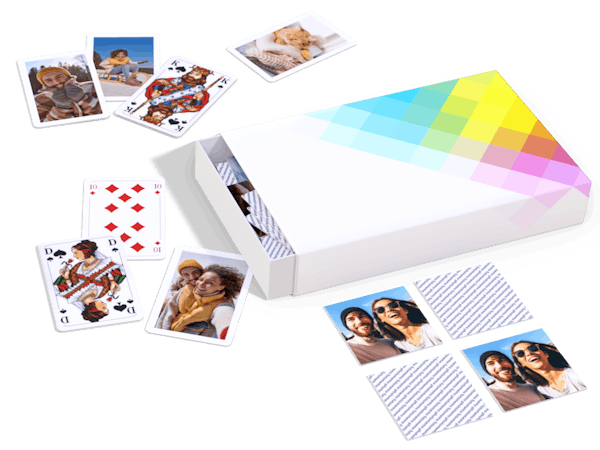 4 jeux de 54 cartes de tailles différentes à imprimer gratuitement