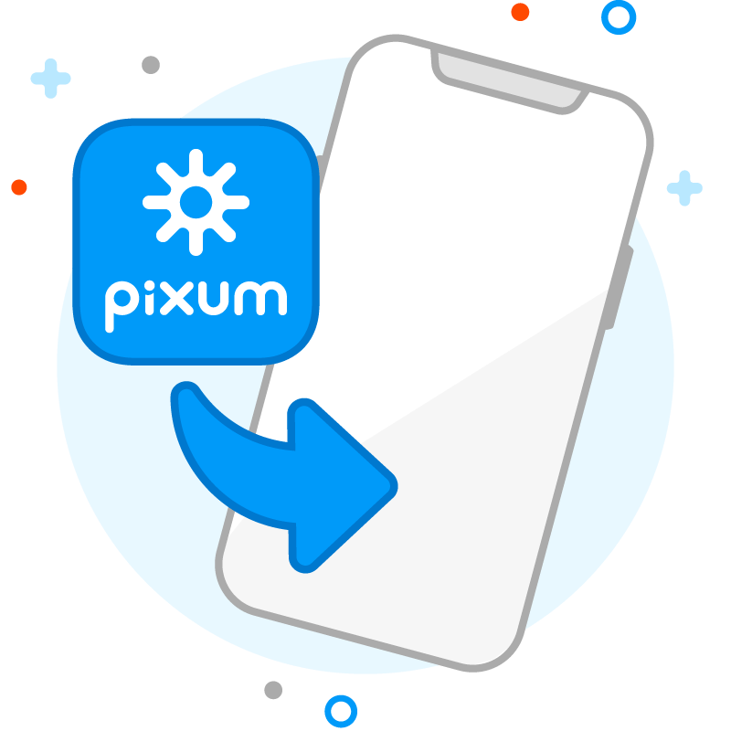 Pixum App Illustration