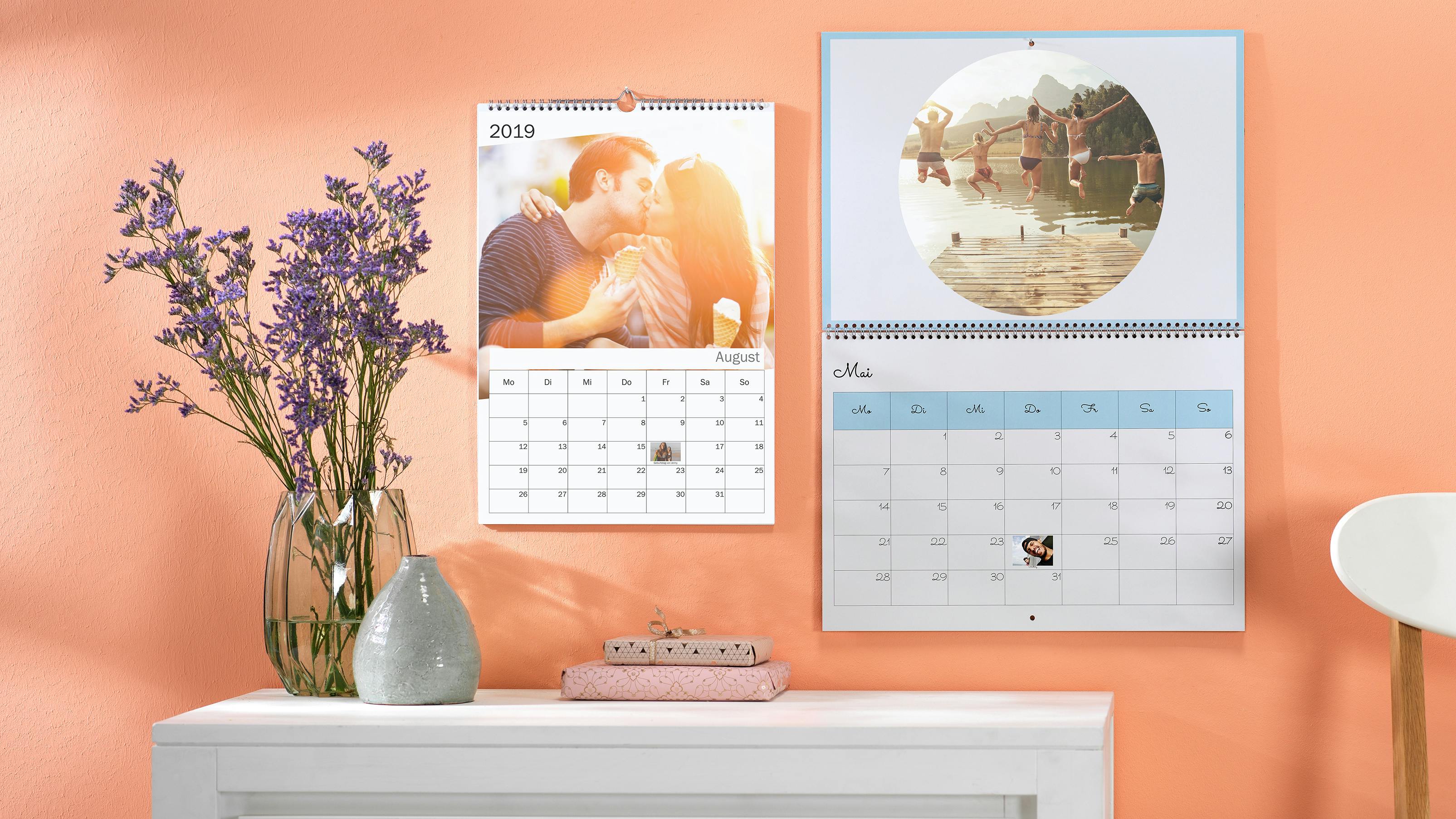Geburtstagskalender mit Bild im Ambiente Geburtstagskalender mit Bild im Ambiente