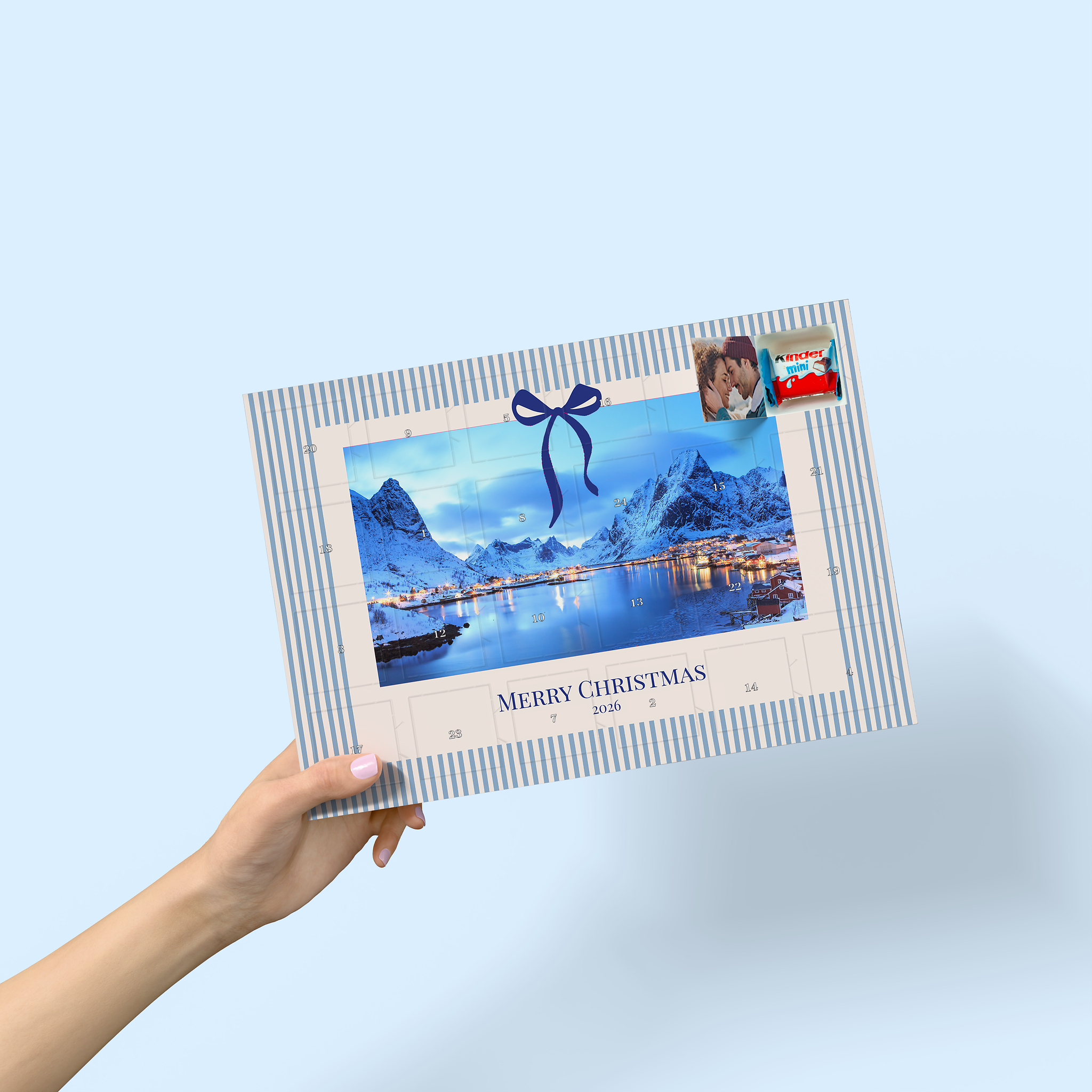 Créer un calendrier de l'Avent kinder avec vos photos