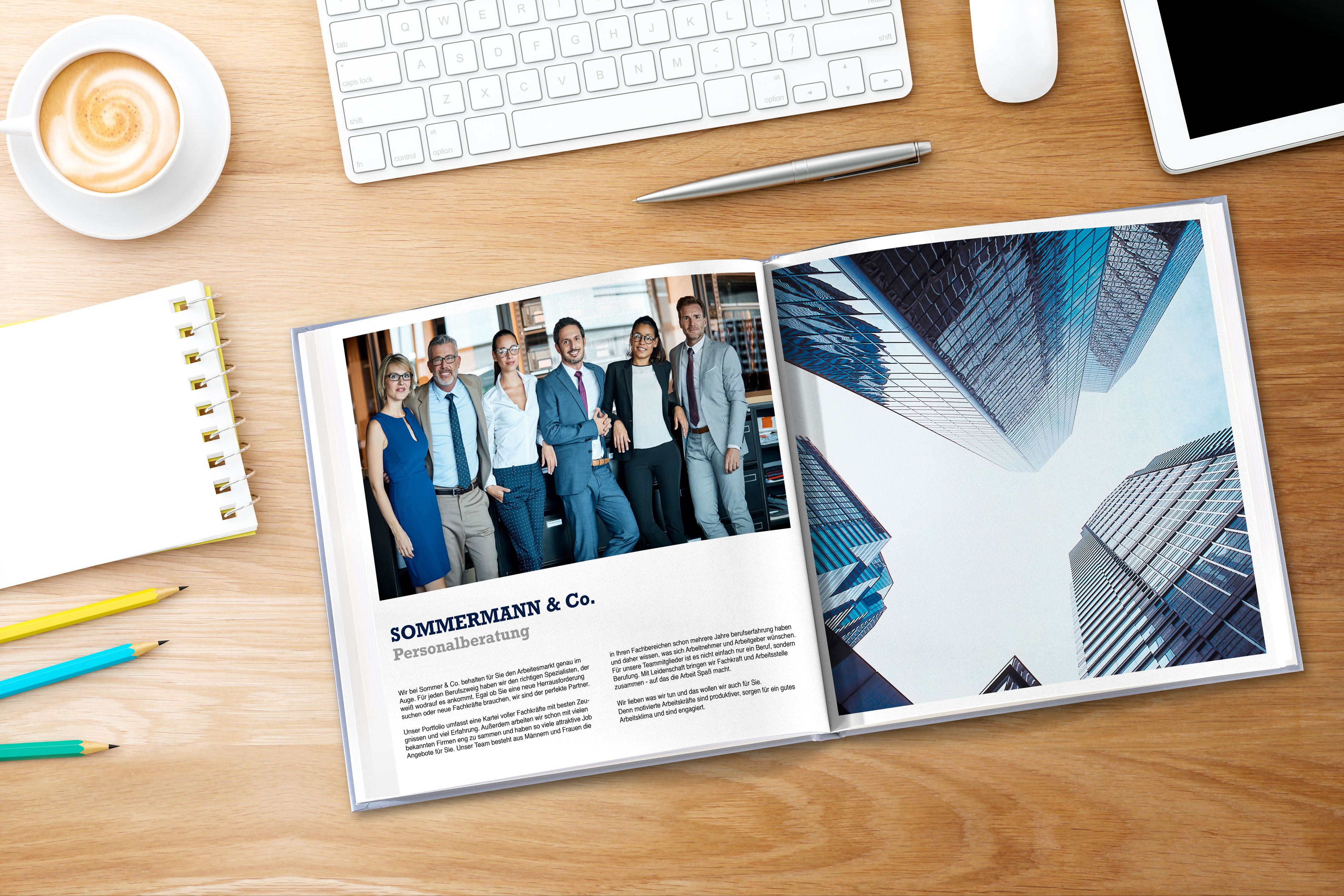 Fotobücher für Unternehmen