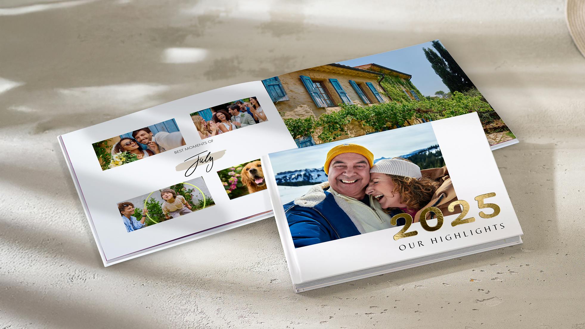 Jouw jaaroverzicht in een fotoboek Jouw jaaroverzicht in een fotoboek