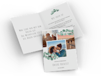 Klappkarte als Einladung zur Hochzeit gestalten