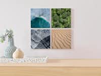 Squares Pixum Quatre Squares Pixum avec des photos de nature