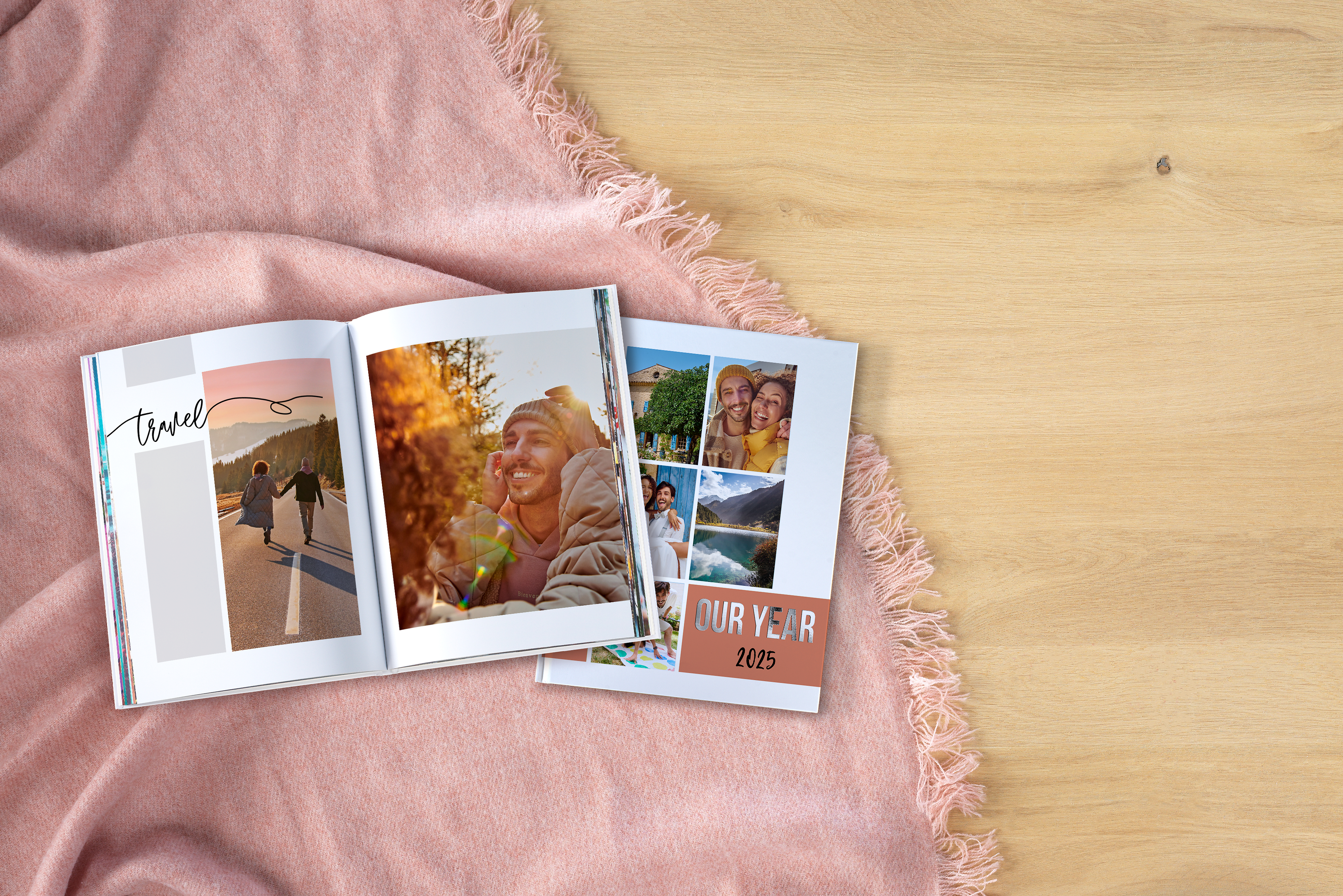 Skapa en fotobok som årsbok från det förra året