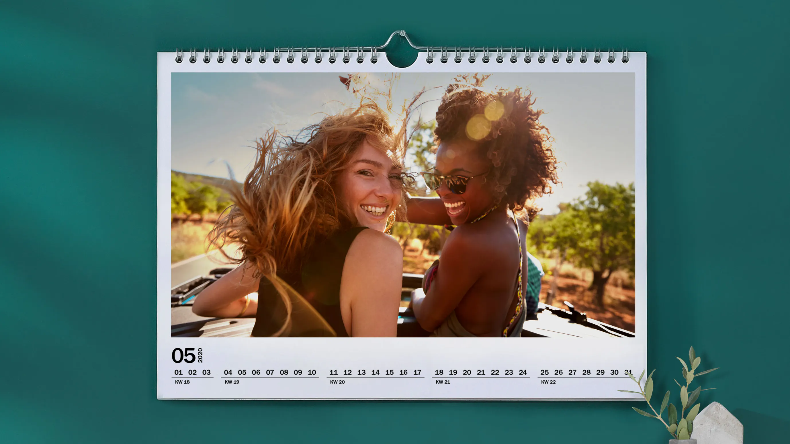 Calendario da parete A3 panoramico