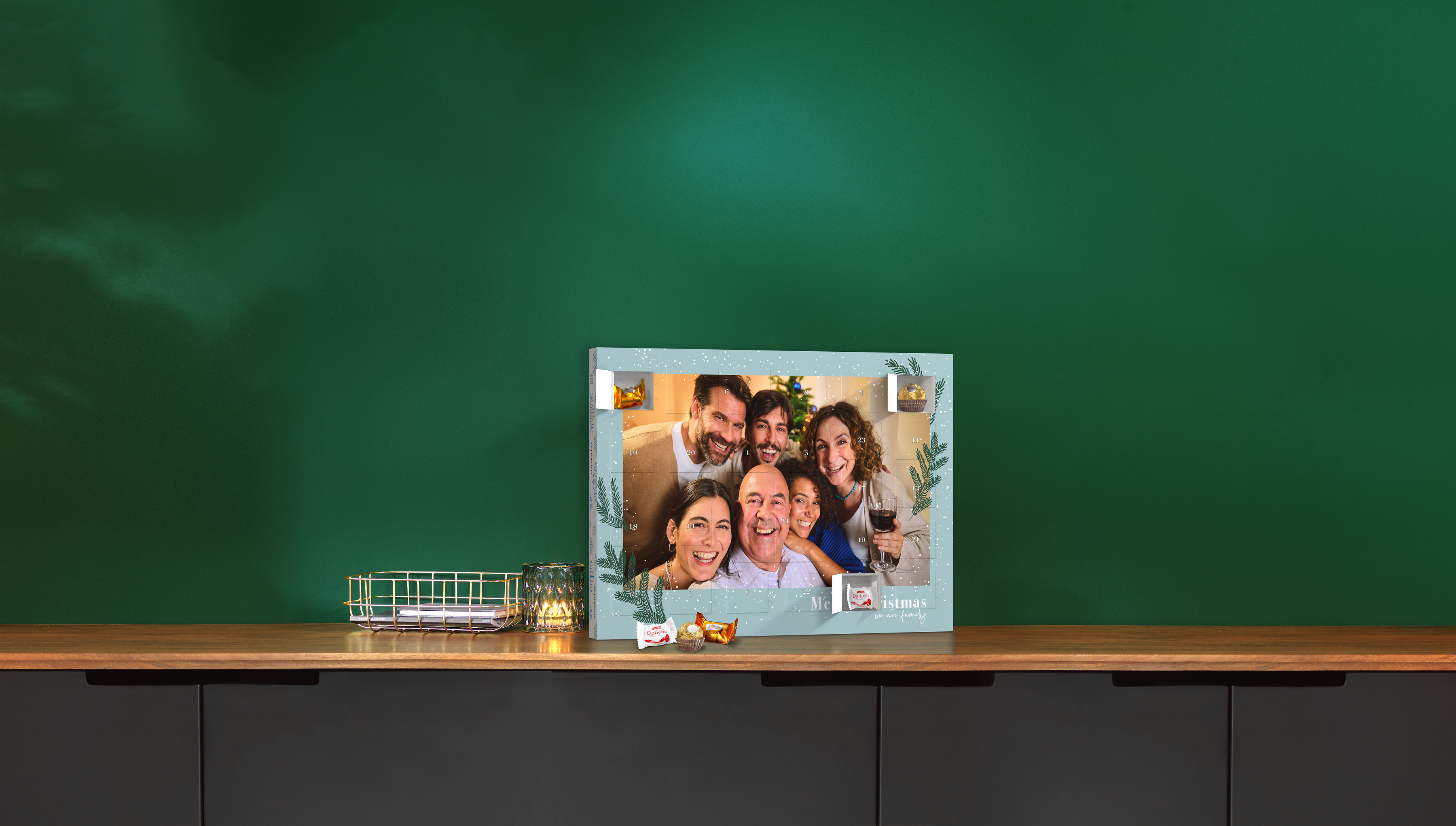 Pixum Foto-Adventskalender mit Pralinen von Ferrero