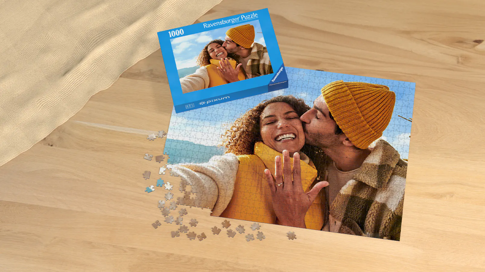 Puzzle personalizzato Ravensburger da 1000 pezzi