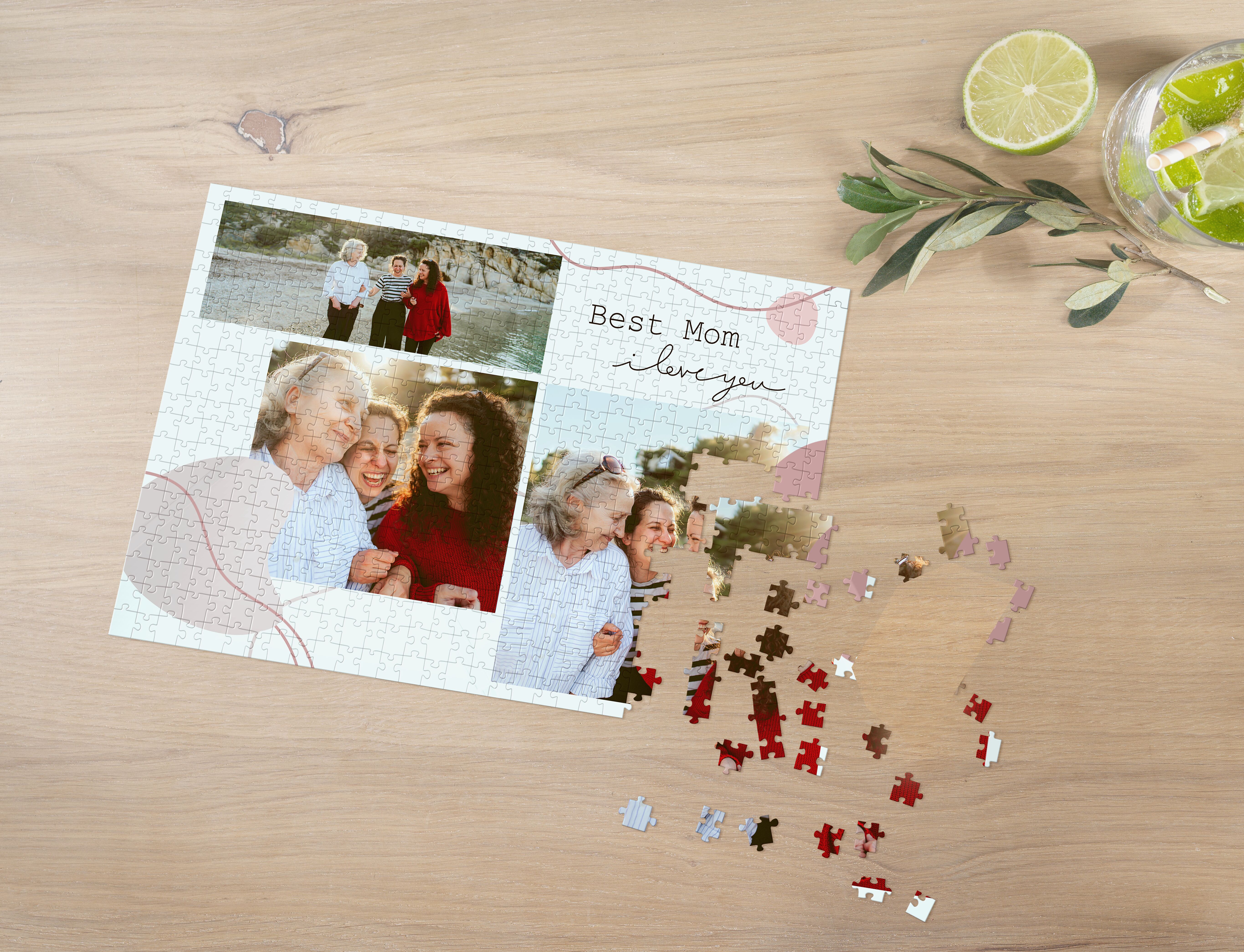 Puzzle pour la fête des mères