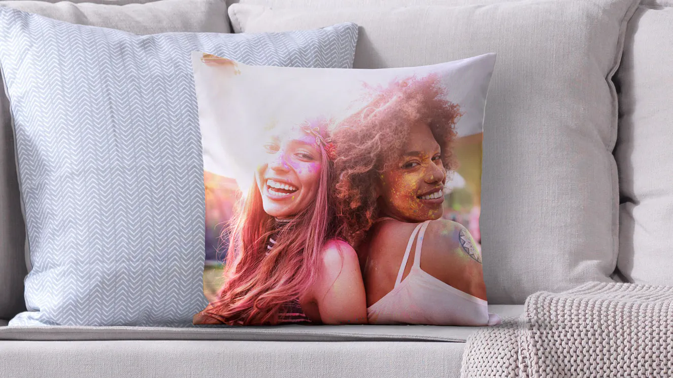 Photo pillow case 40x40 friends Photo pillow case 40x40 friends
