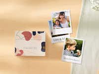 Retro prints with deisgn full of life Retro prints box withh design full of love and family image
