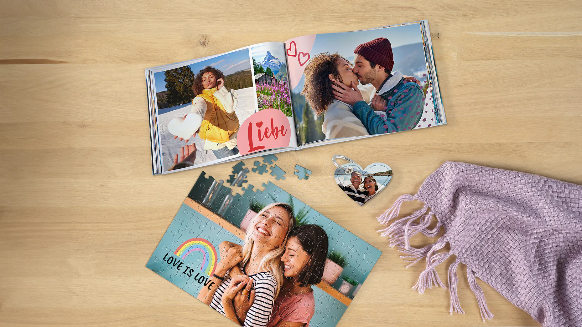 Pixum Fotogeschenke zum Valentinstag verschenken
