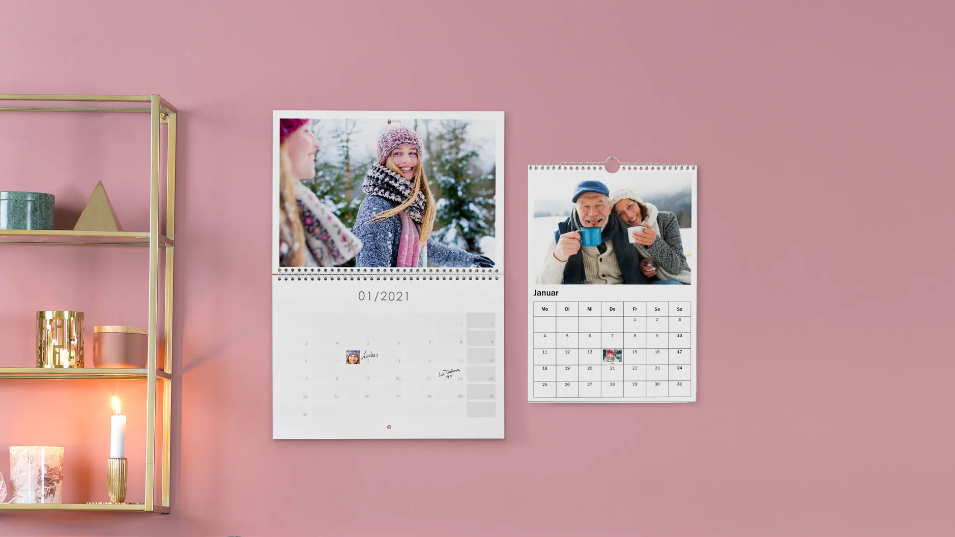 Fotokalender Geburtstag Ambiente