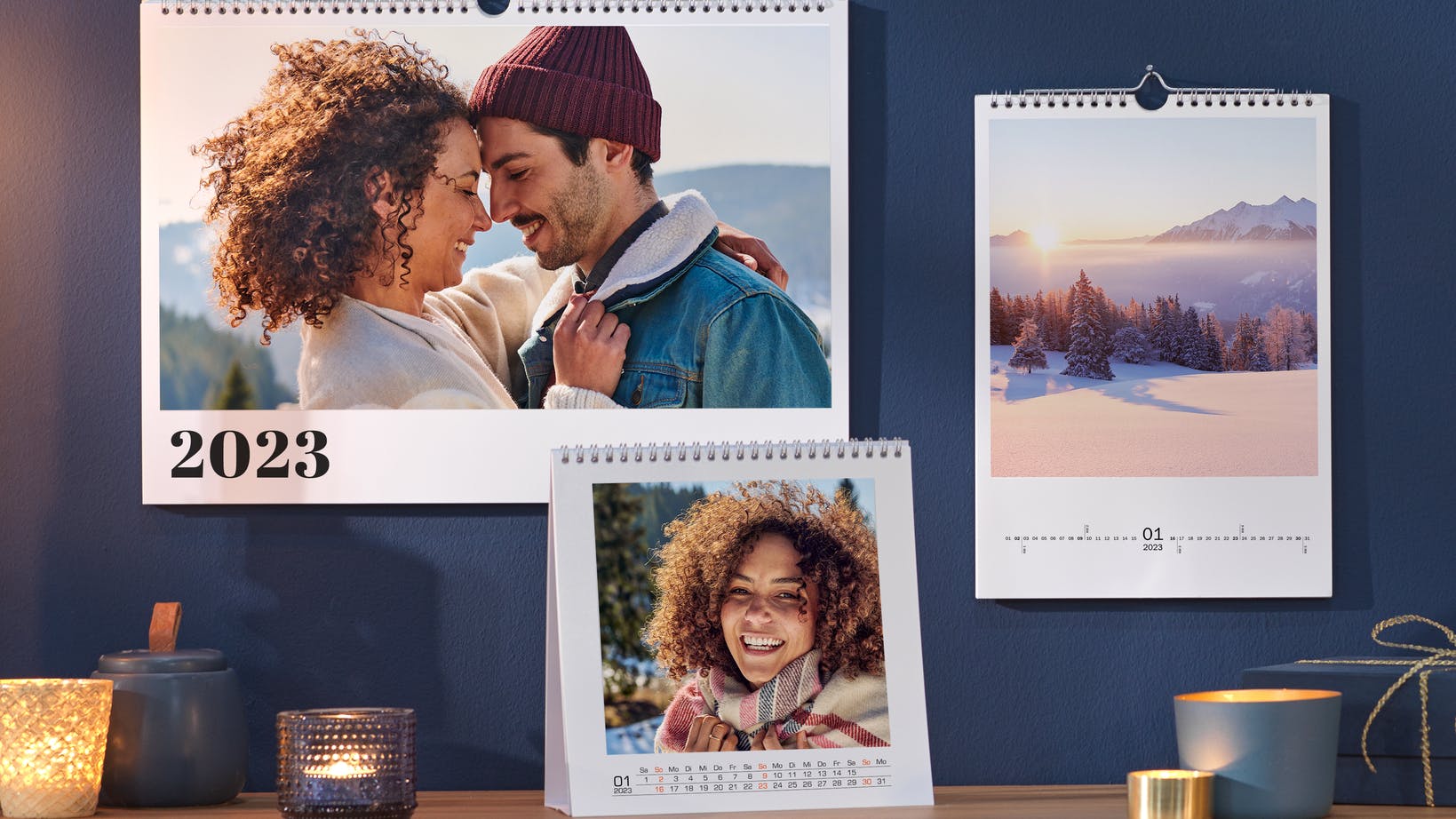 Calendari personalizzati con foto: calendari da parete e da tavolo
