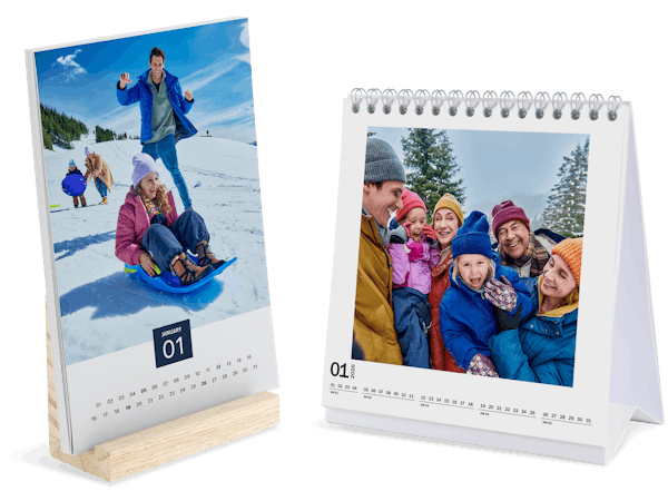 Skapa en bordskalender för 2026