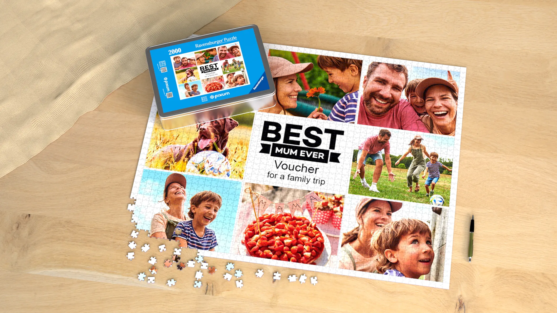 Puzzle photo personnalisé 2000 pièces
