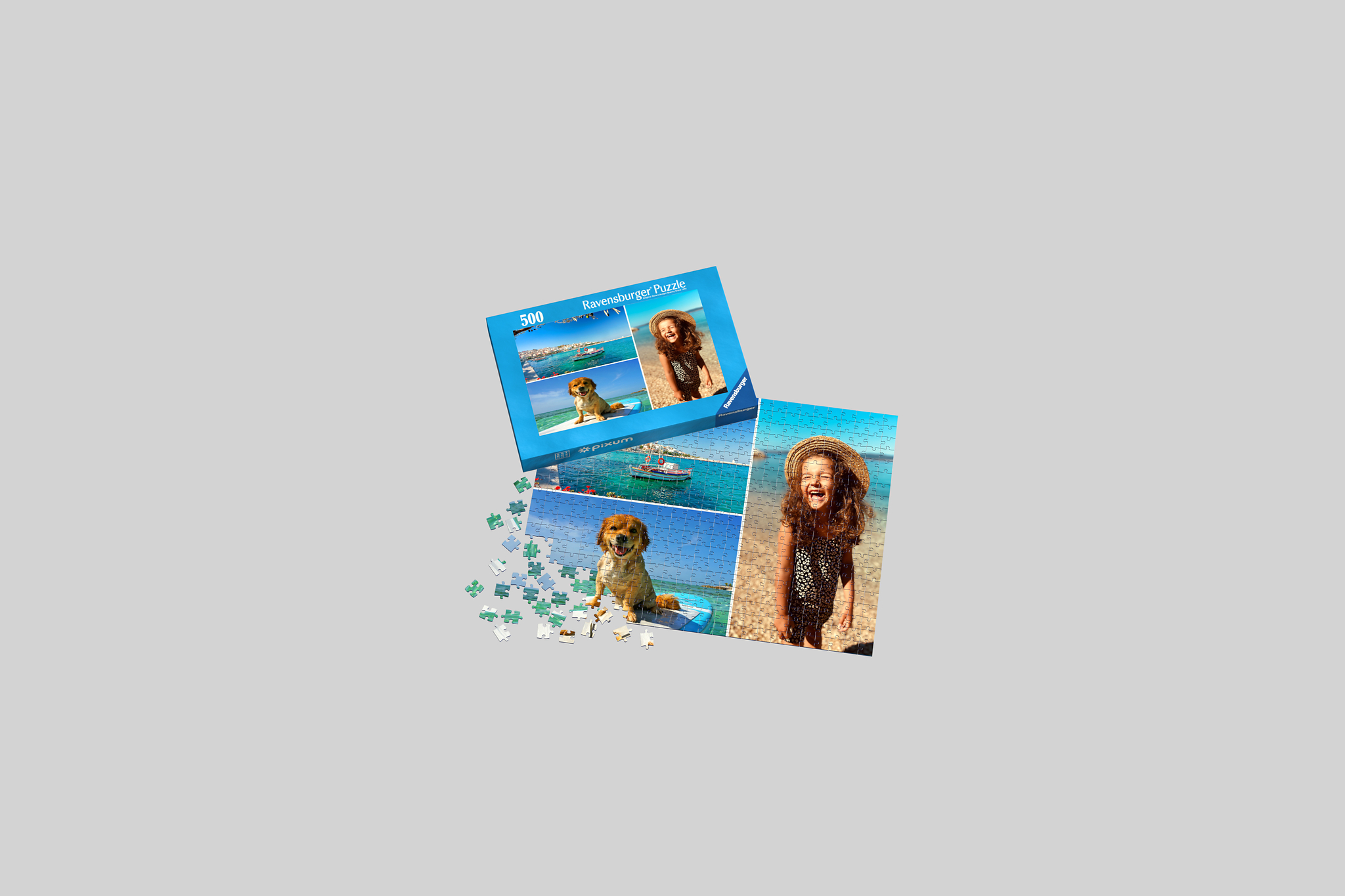 Ravensburger fotopussel med 500 bitar