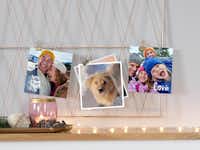 Square-Prints gestalten Square-Prints mit winterlichen Familienfotos