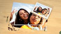 Pixum Fotopuzzle mit 1.500 Teilen und Bilder von Freunden Pixum Fotopuzzle mit 1.500 Teilen und dem Bild von zwei Freunden