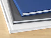 Livre photo avec couverture en lin