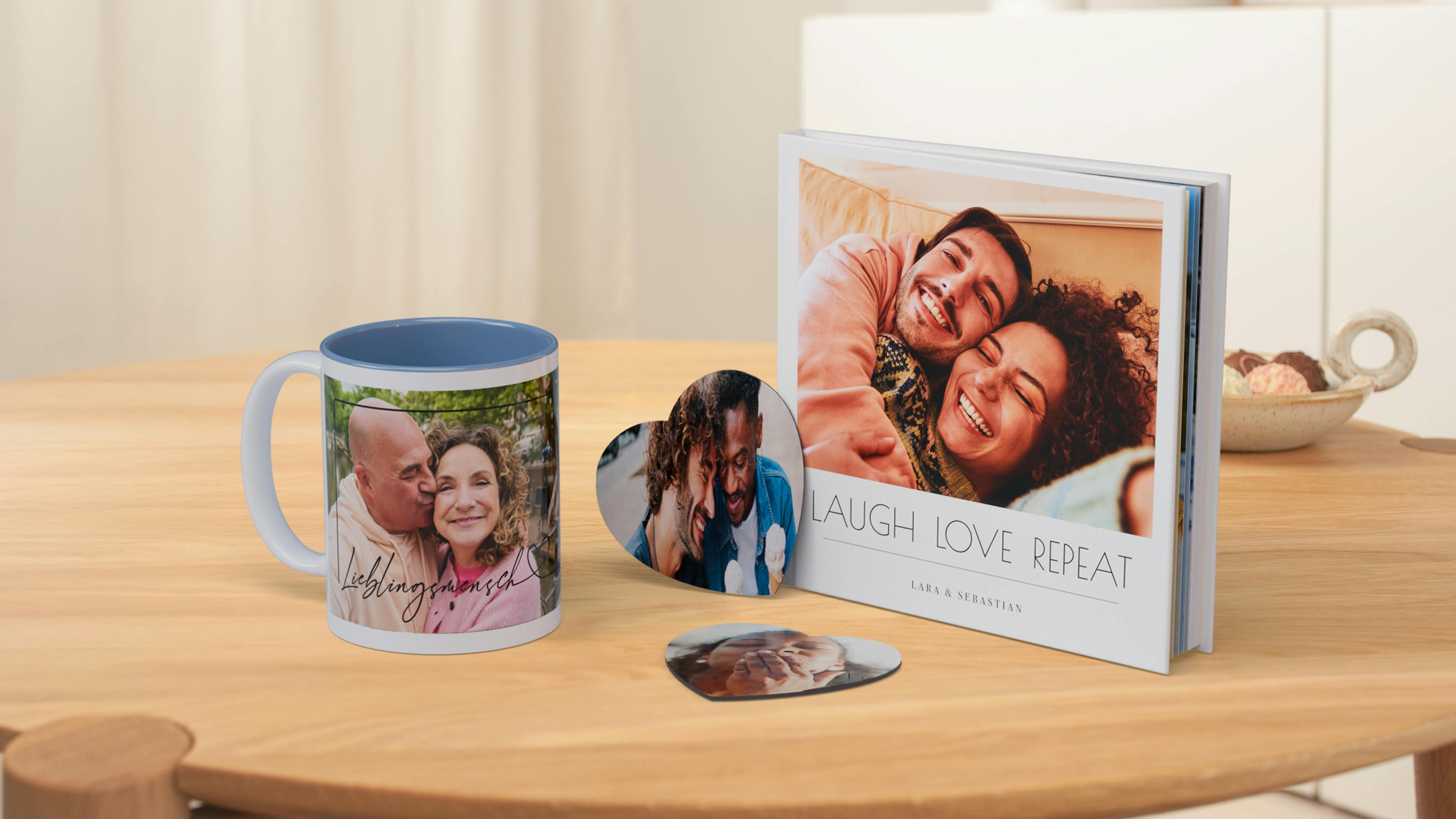 Ge bort personliga fotoprodukter till din favoritperson Ge bort personliga fotoprodukter till din favoritperson