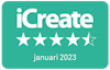 iCreate logo 4,5 van 5 sterren