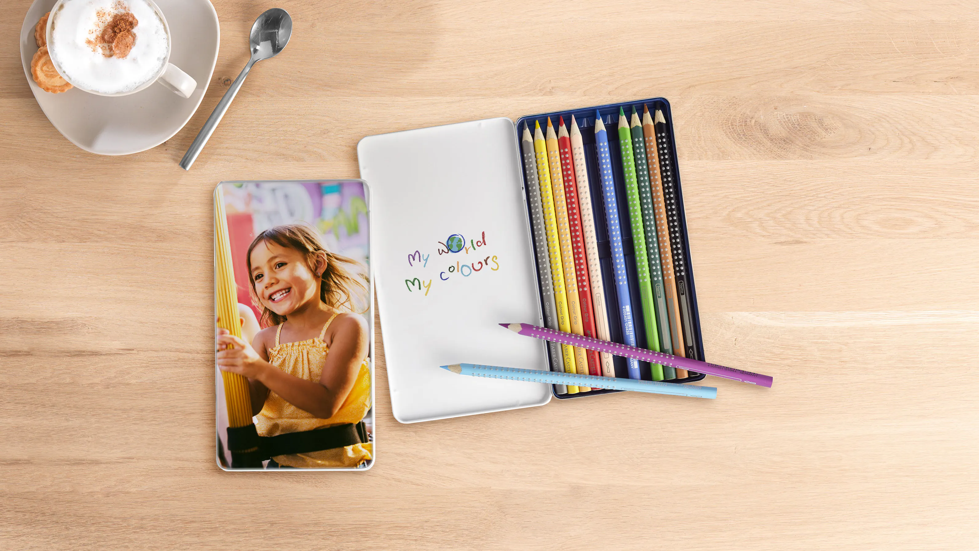 Faber Castell Stiftebox Kindmotiv Ambiente