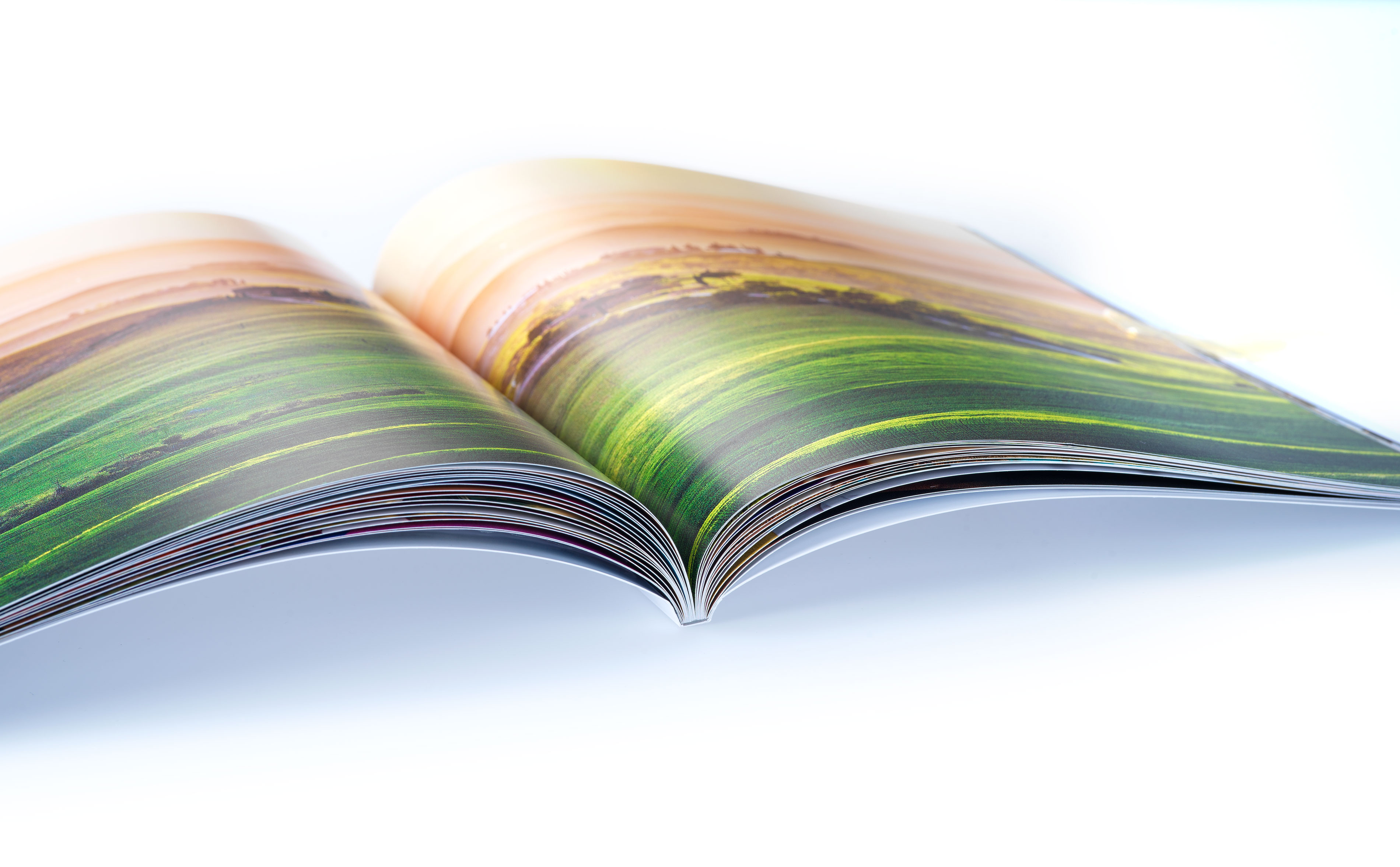 Perfect for on the go: The lightweight softcover photo book in portrait, landscape or square format.