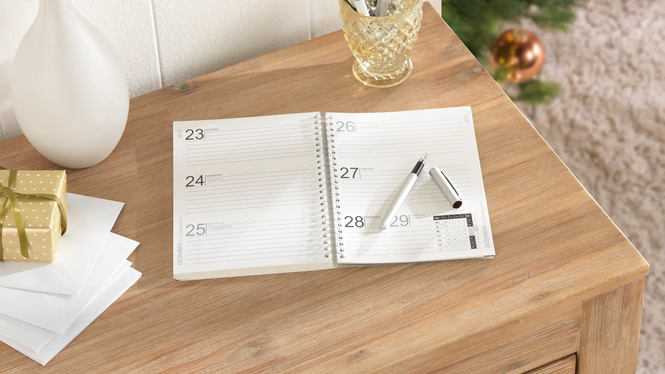 Agenda personnalisé avec photos