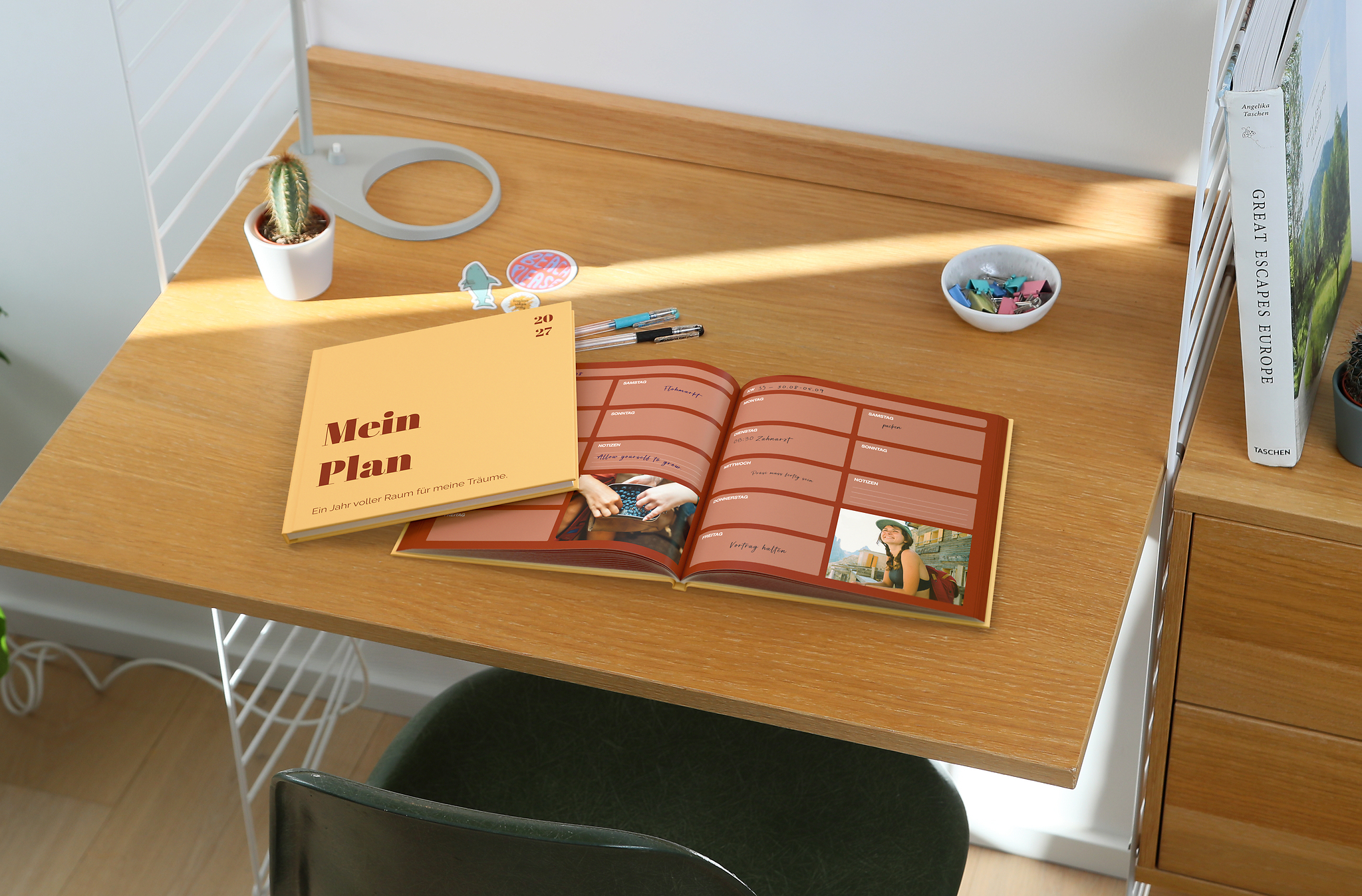 Taschenkalender gestalten