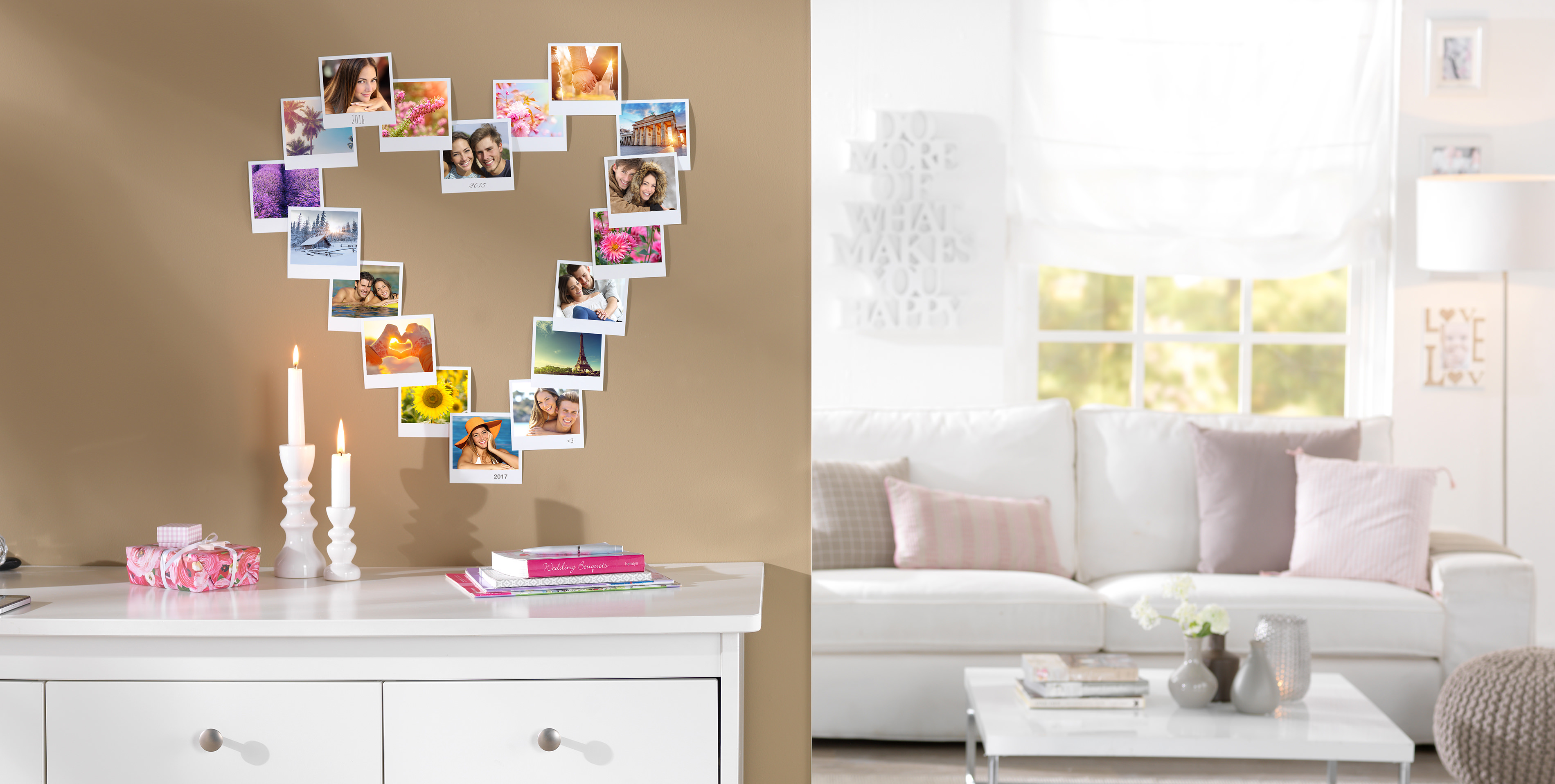 A collage full of memories