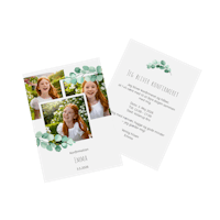 Design kort med foto til konfirmationen