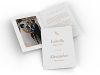 Klappkarte als Einladung zur Hochzeit gestalten