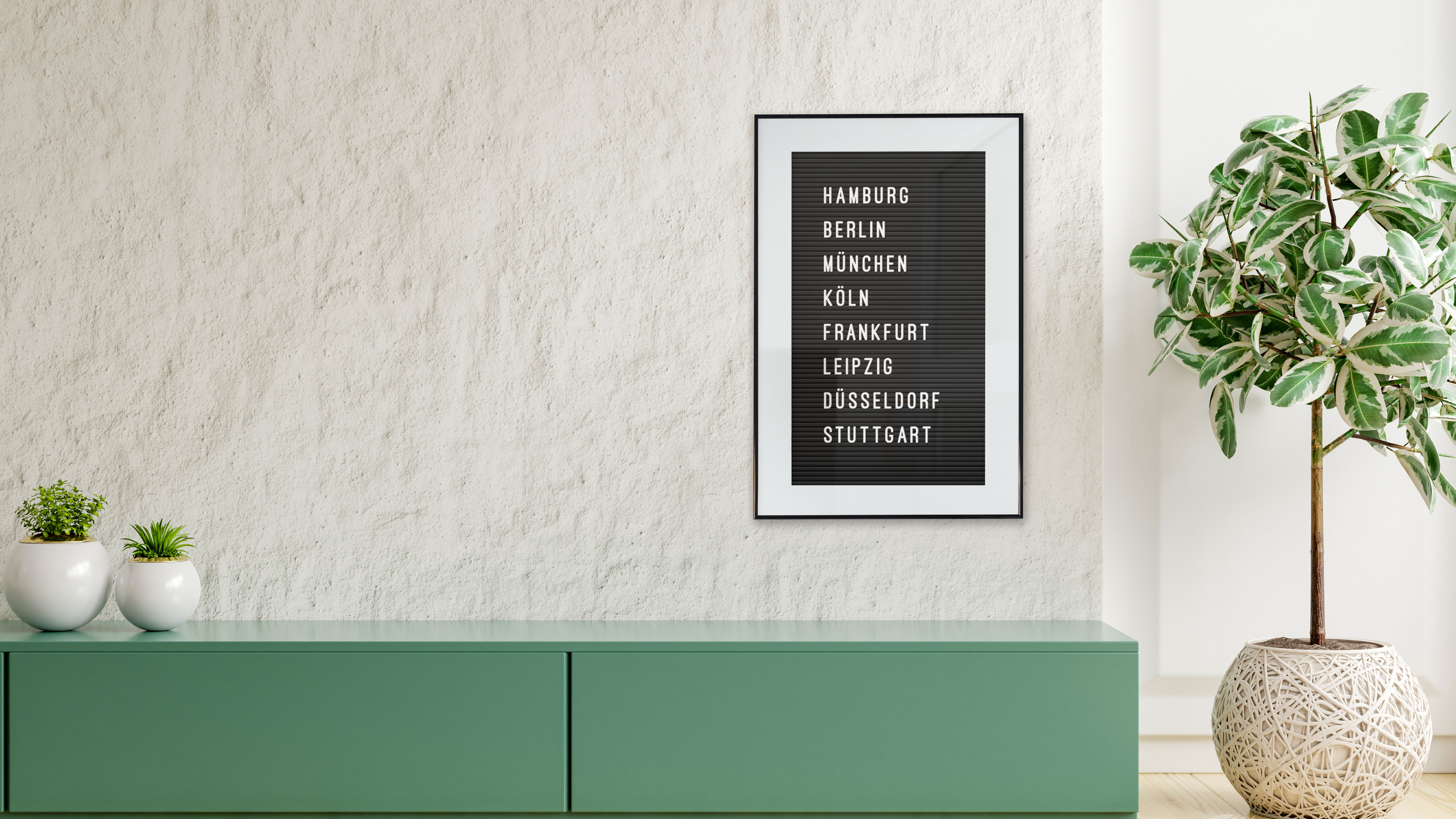 Wandbild mit Künstlermotiv als Deko für Hotelzimmer bestellen