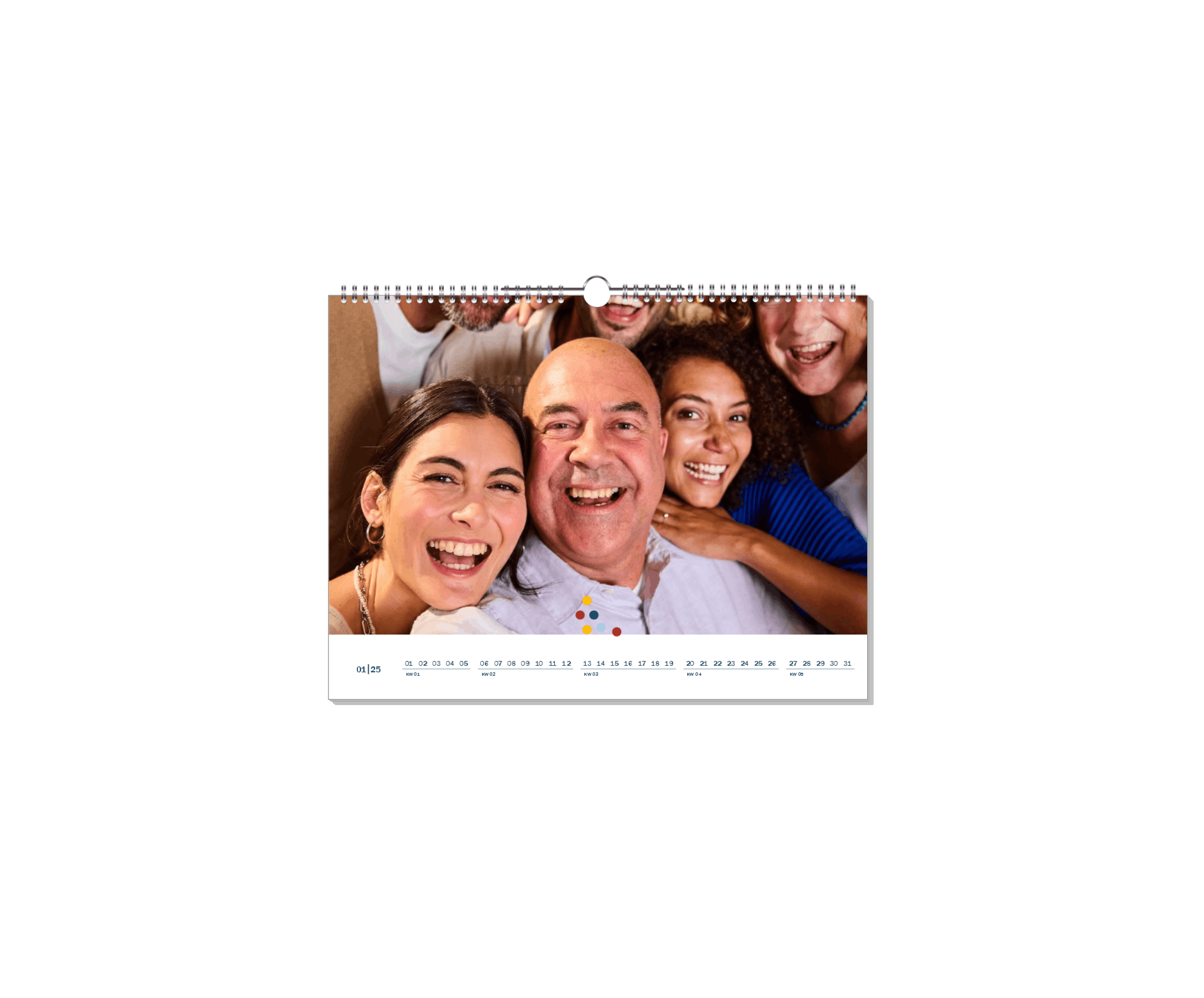 Kalender Design Funny Dots