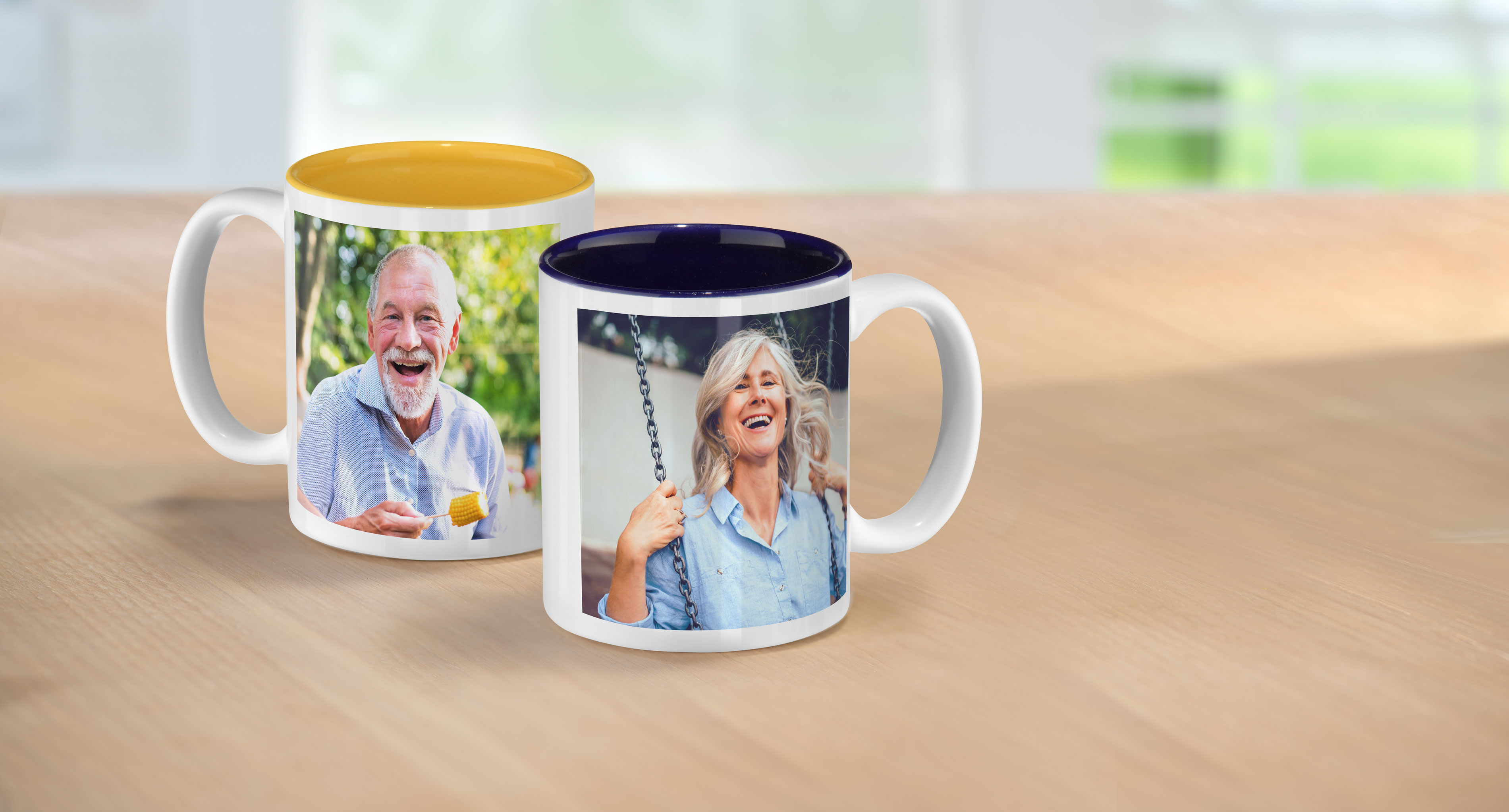 Fototasse als Geschenk für die Großeltern