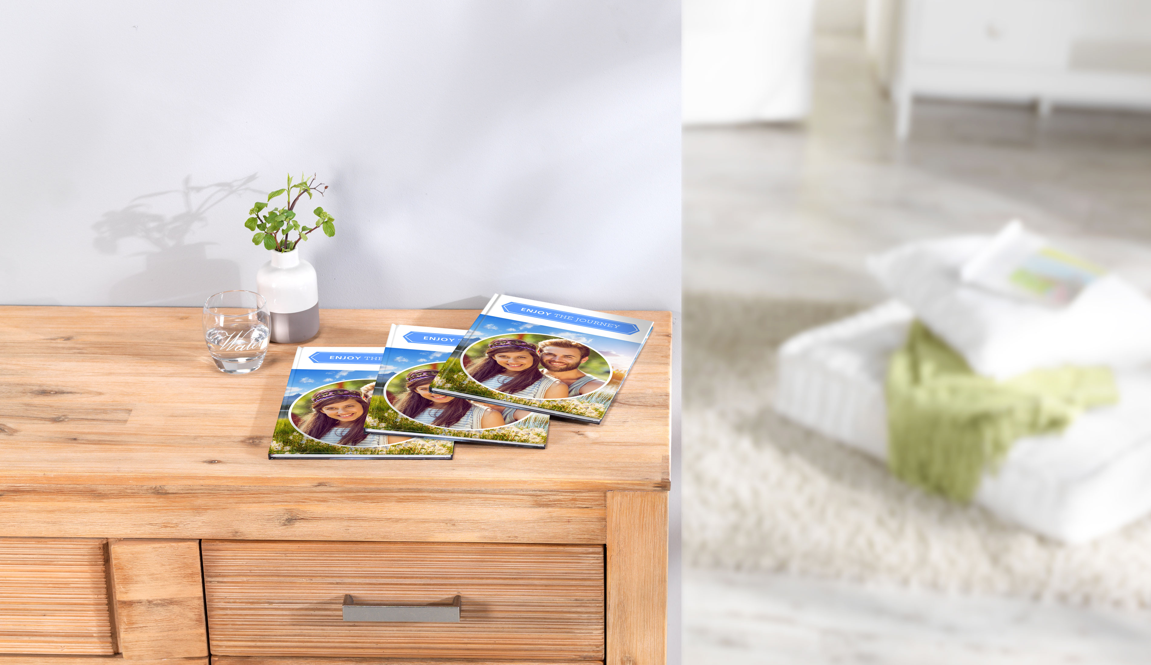 Tre Fotolibri Pixum con la stessa copertina