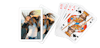 Foto Pokerkaarten neutraal als vrijstaande foto