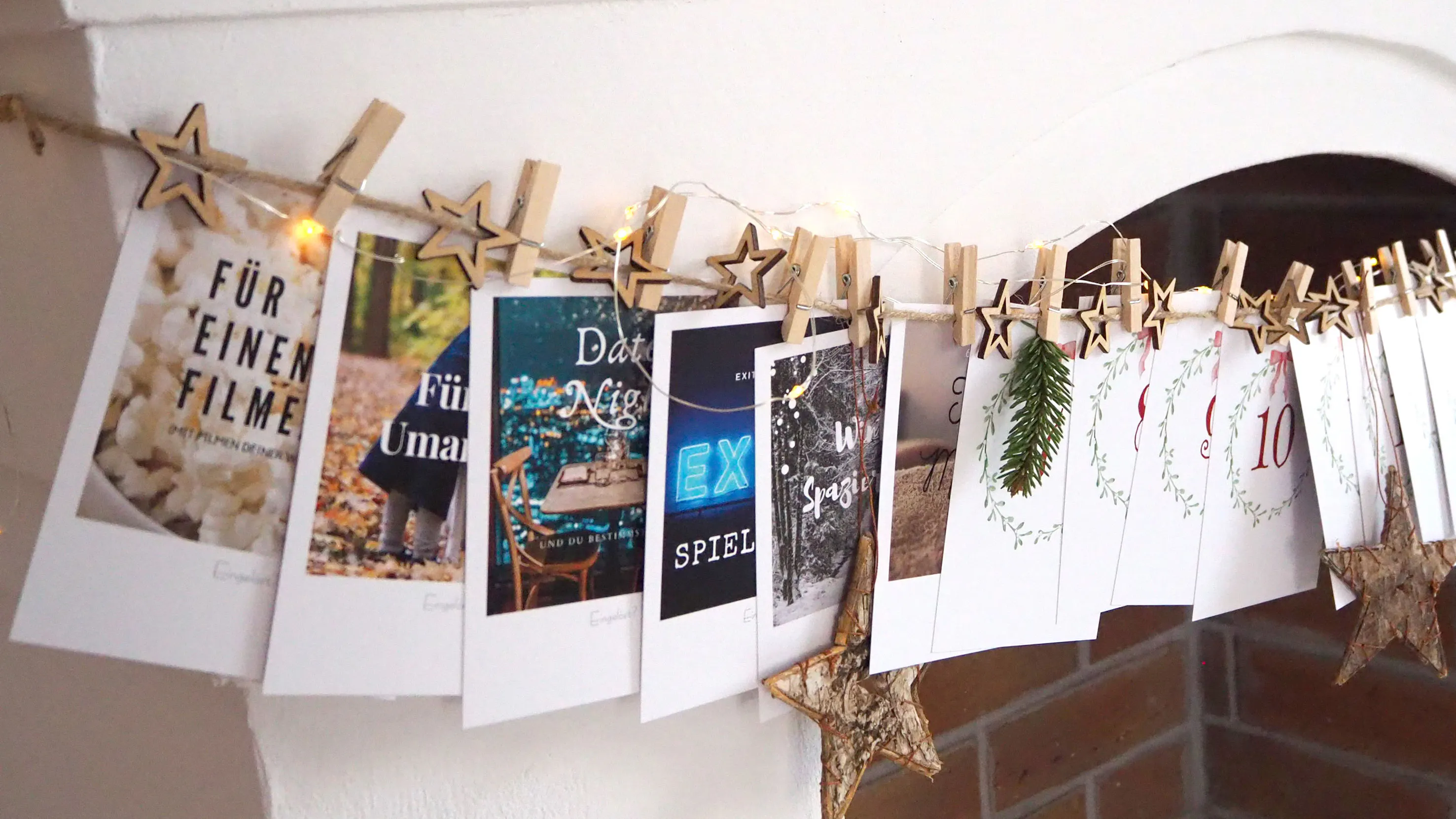 Lav en julekalender med retro print