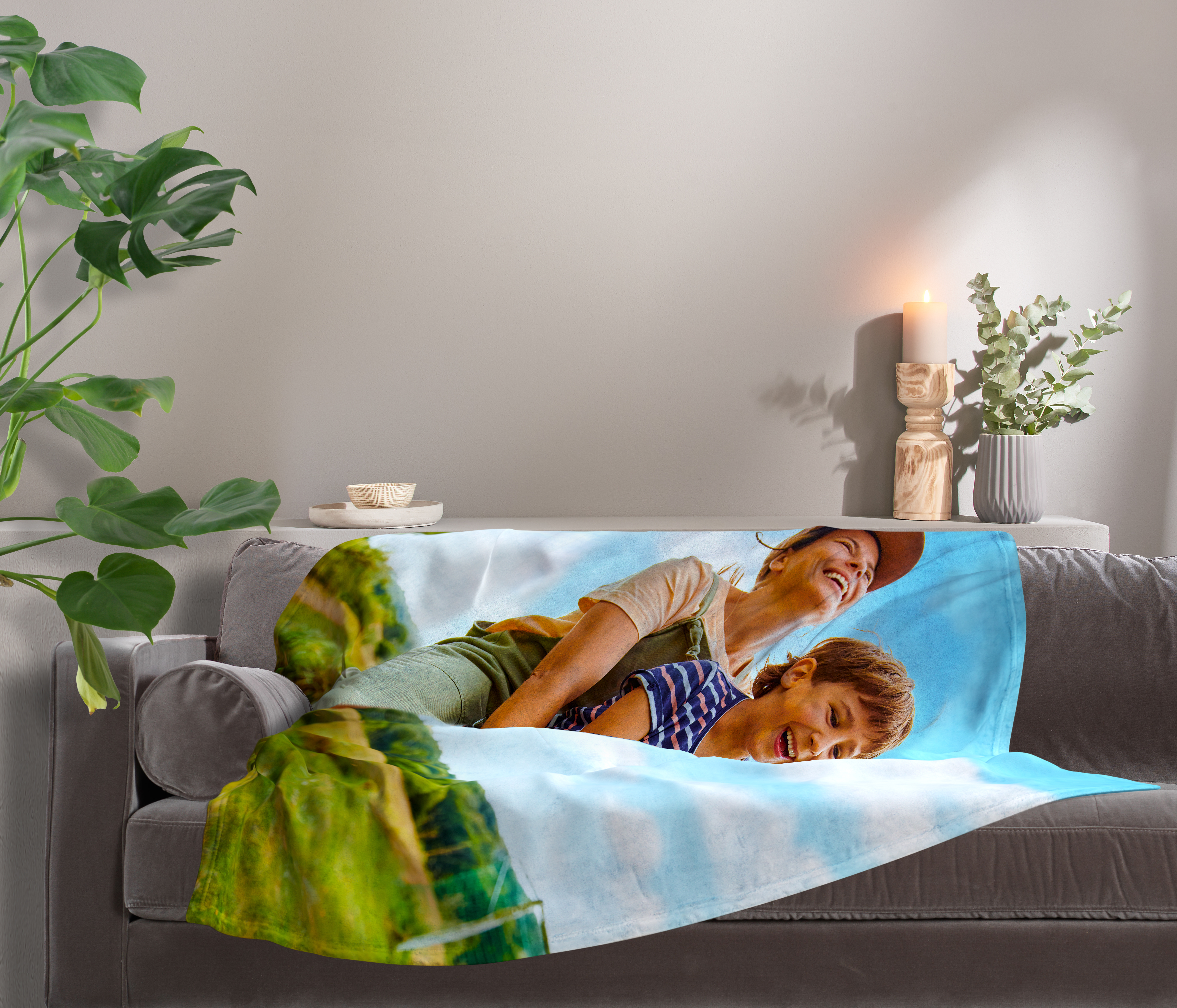 Coperta personalizzata con immagine