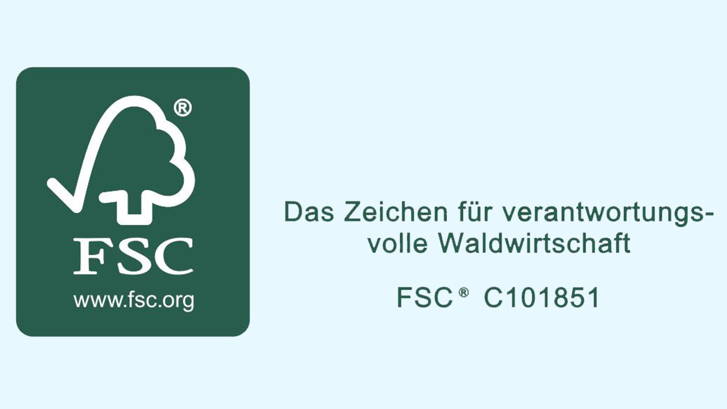 FSC-Logo für Pixum