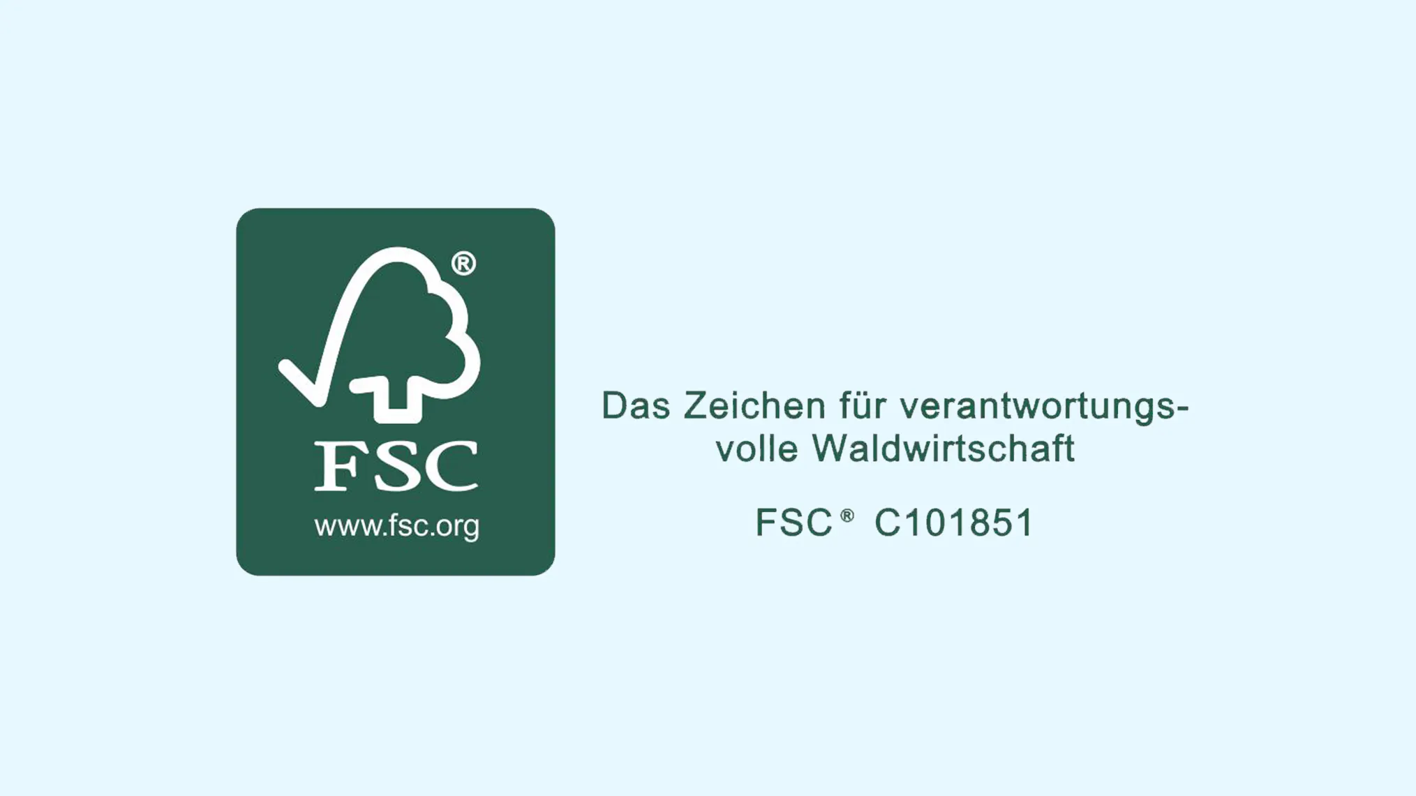 FSC-Logo for Pixum